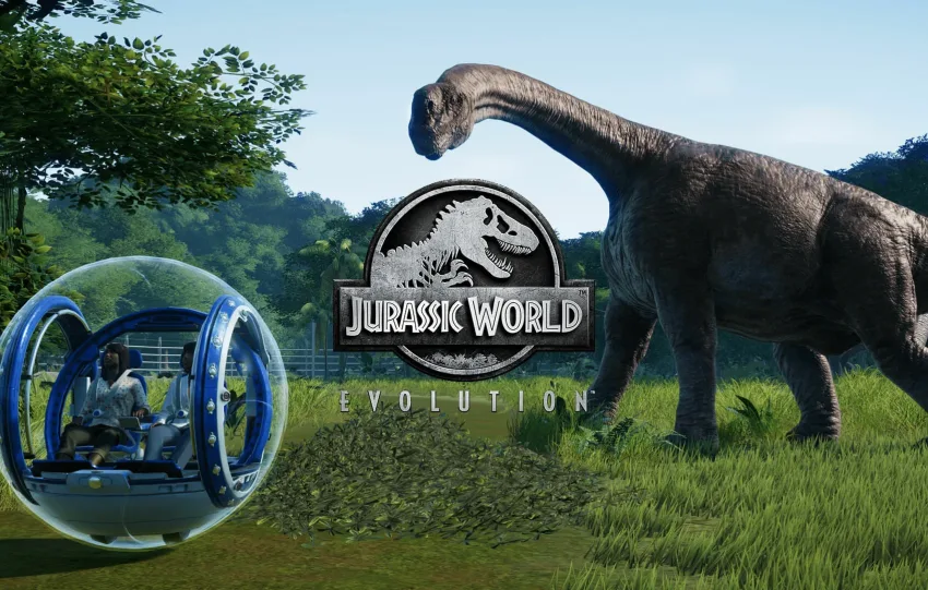 Jurassic World Evolution Title
